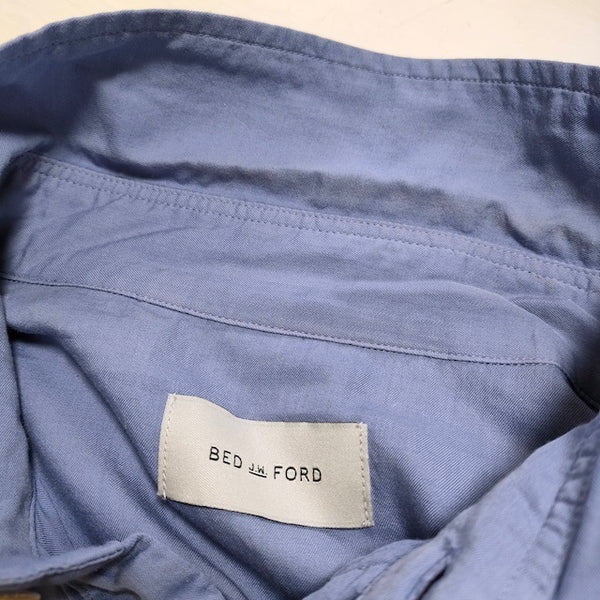 BED J.W. FORD Cape コットンシルクレイヤードシャツ 定価34100円