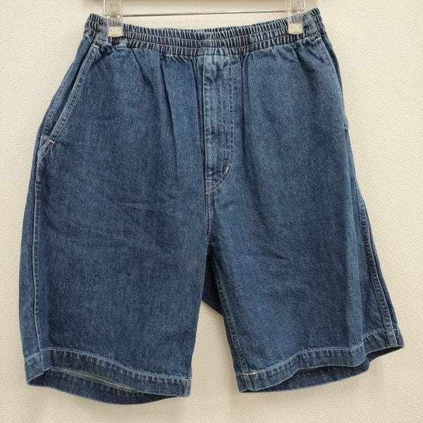 Graphpaper 新品 Denim Baggy Shorts FADE GM211-40080B 定価24200円 デニム ショートパンツ ショーツ ブルー グラフペーパー【中古】4-0602S♪