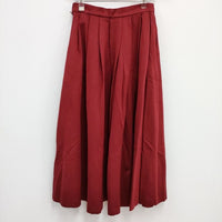 Graphpaper 新品 Jersey Skirt GL183-40032 定価26400円 サイズ0 ロングスカート レッド レディース グラフペーパー【中古】4-0310M♪