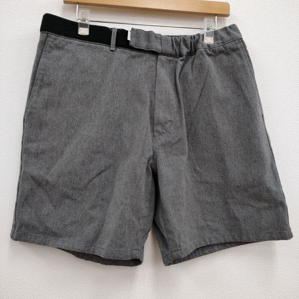 Graphpaper 新品 Colorfast Denim Wide Chef Shorts GM211-40116B ショートパンツ ショーツ グレー メンズ グラフペーパー【中古】4-0602S♪#