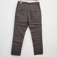 Graphpaper 新品 Hard Twill Slim Tapered Pants GM203-40003B 定価28600円 サイズ1 パンツ グレー メンズ グラフペーパー【中古】4-0322M♪#