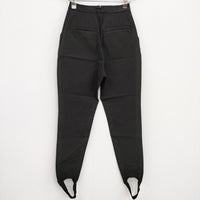 Graphpaper 新品 Cotton Nylon Stretch Pants GL183-40010 定価24200円 サイズ0 パンツ ブラック レディース グラフペーパー【中古】4-0314M♪