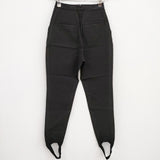 Graphpaper 新品 Cotton Nylon Stretch Pants GL183-40010 定価24200円 サイズ0 パンツ ブラック レディース グラフペーパー【中古】4-0314M♪