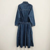 Graphpaper 新品 Belted Denim Dress GL211-60130B 定価59400円 サイズ00 ワンピース ブルー レディース グラフペーパー【中古】4-0325M♪