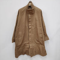 Graphpaper 新品未使用品 Hard Twill Stand Collar Coat GM213-10086 21AW 定価52800円 サイズ1 コート ベージュ メンズ グラフペーパー【中古】4-0320T☆