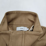 Graphpaper 新品未使用品 Hard Twill Stand Collar Coat GM213-10086 21AW 定価52800円 サイズ1 コート ベージュ メンズ グラフペーパー【中古】4-0320T☆