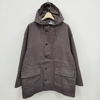 Graphpaper 新品未使用品 Hard Twill Hooded Blouson GM203-30004B 定価57200円 サイズ1 ジャケット ブルゾン グレー系 メンズ グラフペーパー【中古】4-0320T☆