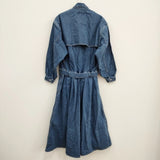 Graphpaper 新品 Belted Denim Dress GL201-60162B 定価59400円 サイズ0 ワンピース ブルー レディース グラフペーパー【中古】4-0325M♪