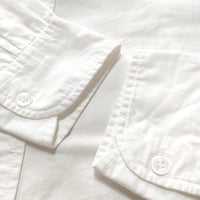 SEEALL バンドカラーシャツ サイズ46 長袖シャツ ホワイト メンズ シーオール【中古】4-0414M△