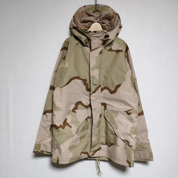 US.ARMY ECWCS GEN2 LEVEL6 DESERT CAMO GORE-TEX PARKA レベル6 デザートカモ 迷彩 ジャケット ベージュ メンズ ユーエスアーミー/アメリカ軍【中古】4-1002T∞