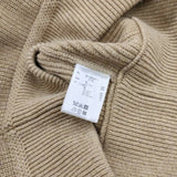 union launch Half Zip Knit Pullover ハーフジップニットプルオーバー 定価72600円 ベージュ レディース ユニオンランチ【中古】4-0314T♪