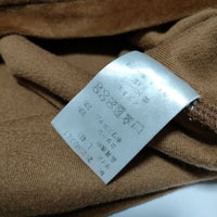 is-ness 2020MOCK01 ベロアモックネック 長袖Ｔシャツ カットソー ロンＴ ブラウン メンズ イズネス【中古】4-1228T∞