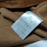 is-ness 2020MOCK01 ベロアモックネック 長袖Ｔシャツ カットソー ロンＴ ブラウン メンズ イズネス【中古】4-1228T∞