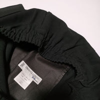 Ron Herman/union launch ウールイージーパンツ 3620600104 ウエストゴム パンツ ブラック メンズ ロンハーマン/ユニオンランチ【中古】4-1225T∞