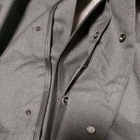 DESCENTE WOOL MIX 2.5L BLOUSON ブルゾン DLMLJC32 ジャケット グレー メンズ デサント【中古】4-0401M∞