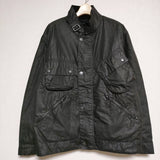 Engineered Garments/Barbour LINCOLN WAX JACKET International オイルド ジャケット 黒 メンズ エンジニアードガーメンツ/バブアー【中古】4-0908T∞