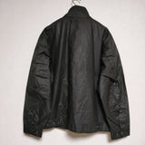 Engineered Garments/Barbour LINCOLN WAX JACKET International オイルド ジャケット 黒 メンズ エンジニアードガーメンツ/バブアー【中古】4-0908T∞