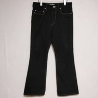 Jieda Jie-STD-PT13 ポリエステル KARSEY FLARE PANTS フレア パンツ ブラック メンズ ジエダ【中古】4-1225T∞