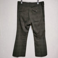 Needles Flap Pocket Boot-Cut Trouser GL171 ブーツカット チェック パンツ カーキ ブラウン メンズ ニードルス【中古】4-0502G∞