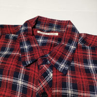 Rebuild by Needles Wide 7 Cuts Shirt  再構築 リメイク ネル パッチワーク 長袖シャツ マルチ メンズ リビルドバイニードルス【中古】4-1005T∞