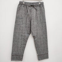 EESETT&Co. 新品 T041 PYJAMAS PANTS 定価35200円 パジャマパンツ グレンチェック パンツ グレー メンズ イーセットアンドコー【中古】4-0330M♪