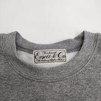 EESETT&Co. 新品 C133 COLLEGE SWEAT 定価20900円 カレッジ ドッキング M スウェット グレー メンズ イーセットアンドコー【中古】4-0330T♪