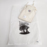 TENDER Co. 新品 TYPE 533 ELEPHANT EAR POUCH 定価30800円 エレファントイヤーポーチ バッグ 23AW アイボリー テンダー【中古】4-0402T♪