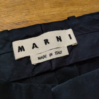 MARNI サイズ48 コットンパンツ M05KA0031 パンツ ネイビー メンズ マルニ【中古】4-0712G△