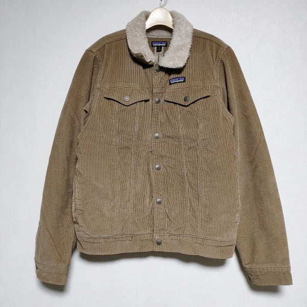 patagonia sty26520FA22 Pile Lined Trucker Jacket パイルラインドトラッカー ジャケット ベージュ メンズ パタゴニア【中古】4-1005A∞