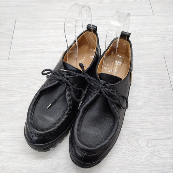 Hender Scheme tirolean チロリアンシューズ サイズ5 qn-rs-tir 定価57200円 牛革 シューズ・靴 ブラック メンズ エンダースキーマ【中古】4-0508G◎