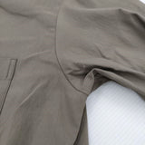LAMOND. LM-S-061 Regular Relax Shirts 定価15180円 サイズ2 長袖シャツ カーキ メンズ ラモンド【中古】4-0503M♪