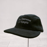 ENNOY エンノイ The Extreme of Simple ボアフリースキャップ MADE IN USA 帽子 キャップ ブラック メンズ【中古】4-1104T◎