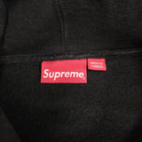 Supreme Worldwide Hooded Sweatshirt CANADA製 サイズL プルオーバー 裏起毛 パーカー ブラック メンズ シュプリーム【中古】4-0405T♪