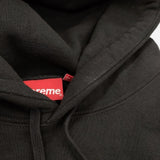 Supreme Worldwide Hooded Sweatshirt CANADA製 サイズL プルオーバー 裏起毛 パーカー ブラック メンズ シュプリーム【中古】4-0405T♪