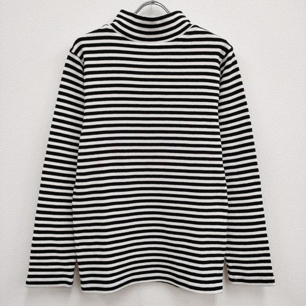 Slopeslow 新品 MOCKNECK LONG SLEEVE T 定価36300円 モックネック カットソー 23SS ブラック ホワイト メンズ スロープスロウ【中古】4-0409M♪