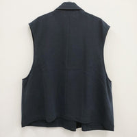 nuterm No Buttom Vest M ノーボトムベスト 定価29700円 001TT-022S ベスト ネイビー メンズ ニューターム【中古】4-0503M♪