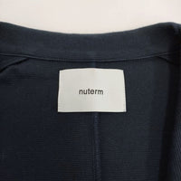 nuterm No Buttom Vest M ノーボトムベスト 定価29700円 001TT-022S ベスト ネイビー メンズ ニューターム【中古】4-0503M♪