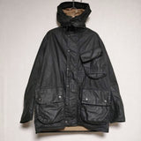 Barbour/MARGARET HOWELL 別注A7 WAX JACKET 定価86900円 XS 4226093 オイルド ジャケット 20AW ブラック メンズ バブアー/マーガレットハウエル【中古】4-1010T∞