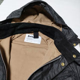 Barbour/MARGARET HOWELL 別注A7 WAX JACKET 定価86900円 XS 4226093 オイルド ジャケット 20AW ブラック メンズ バブアー/マーガレットハウエル【中古】4-1010T∞