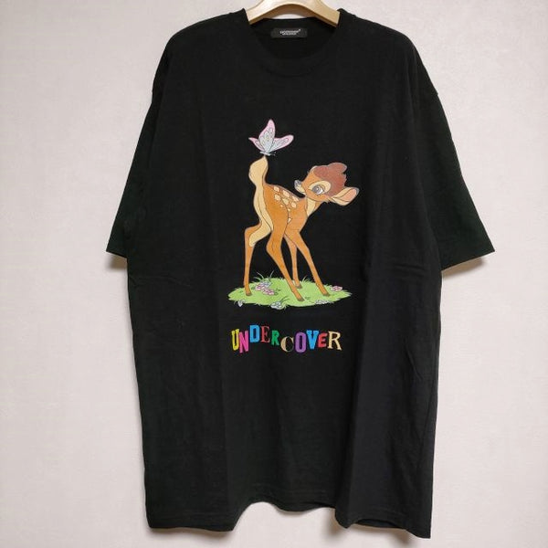 UNDERCOVER ディズニー バンビ UC1C8806-1  半袖Ｔシャツ カットソー ブラック メンズ アンダーカバー【中古】4-0525S∞