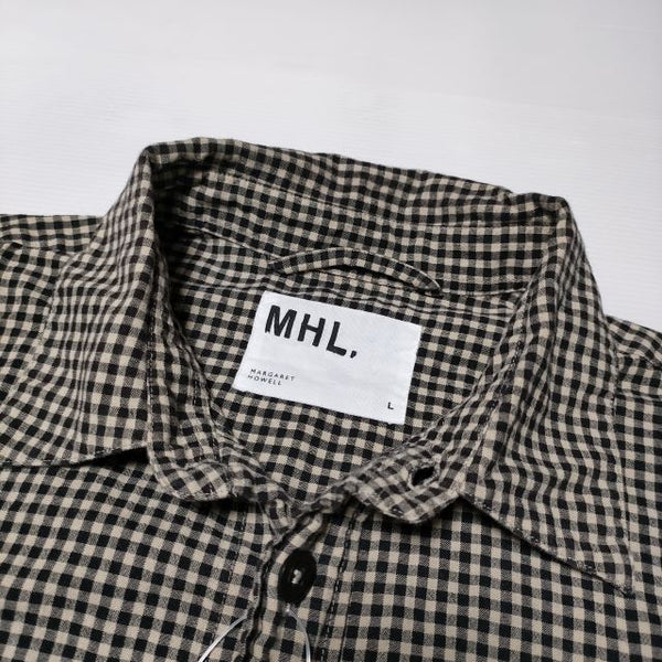 MHL. VINTAGE COTTON WOOL SHIRT 定価25300円 596-0250512 チェック 長袖シャツ 20AW ベー –  ブランド古着の専門店gee,jee（ジージー）