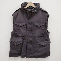 VISVIM 新品 BICKLE VEST 定価220000円 0124105013010 サイズ3 ベスト 24SS ブラック メンズ ビズビム/ヴィズヴィム【中古】4-0419M♪