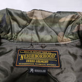 NEIGHBORHOOD スカジャン キルティング ALT.69 E-JKT 112BENH JKM03 迷彩スーベニア ジャケット カーキ メンズ ネイバーフッド【中古】4-1028T∞