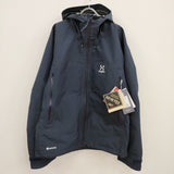 HAGLOFS ROC Flash GTX Jacket Men 定価95700円 ロックフラッシュゴアテックスジャケット L ネイビー メンズ ホグロフス【中古】4-0604M♪