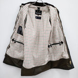 Barbour/BEAUTY&YOUTH 別注 BORDER MOONファブリック 222MWX2134 36 オイルド コート カーキ バブアー/ビューティアンドユース【中古】4-0423T♪