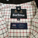 Barbour/BEAUTY&YOUTH 別注 BORDER MOONファブリック 222MWX2134 36 オイルド コート カーキ バブアー/ビューティアンドユース【中古】4-0423T♪