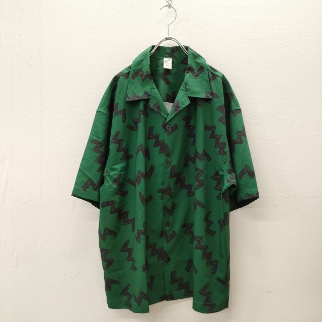 sportswear PEANUTS オープンカラー 開襟 サイズL 半袖シャツ sportswear PEANUTS オープンカラー 開襟 サイズL 半袖シャツ
