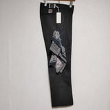 Children of the discordance 新品 JUVENILE BANDANA WORK PANTS 2 チノパンツ 黒 メンズ チルドレンオブザディスコーダンス【中古】4-0701G∞