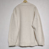 STILL BY HAND KN05204 ウール×アルパカ ローゲージニット セーター ニット アイボリー メンズ スティルバイハンド【中古】4-1111T∞