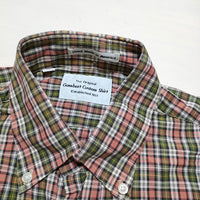 GAMBERT CUSTOM SHIRT チェック柄 ボタンダウン サイズS 長袖シャツ マルチカラー メンズ ギャンバートカスタムシャツ【中古】4-0716M△